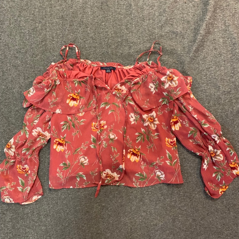 American Eagle Off The Shoulder Blouse